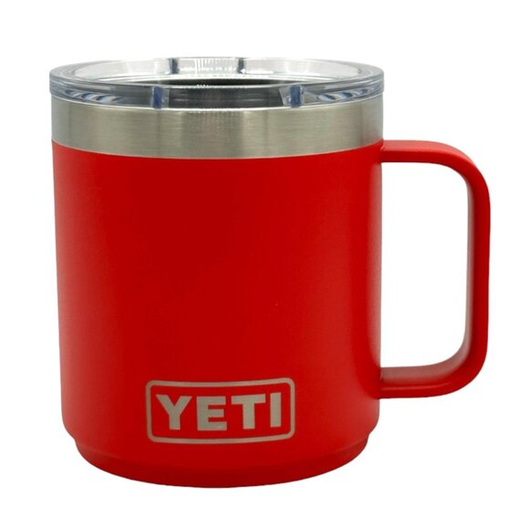 LASER ENGRAVED PERSONALIZATION YETI 10oz. MUG - RESCUE RED - Picture 1 of 2